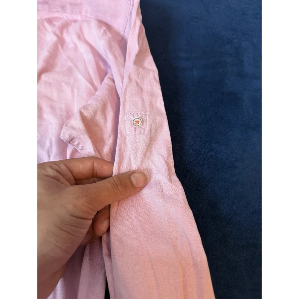 Robert Graham Freshly Laundered Shirt Mens Large Pink Long Sleeve Button Up